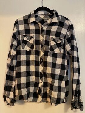 Natural Reflections Cane Creek Flannel Long-Sleeve Button Down Shirt